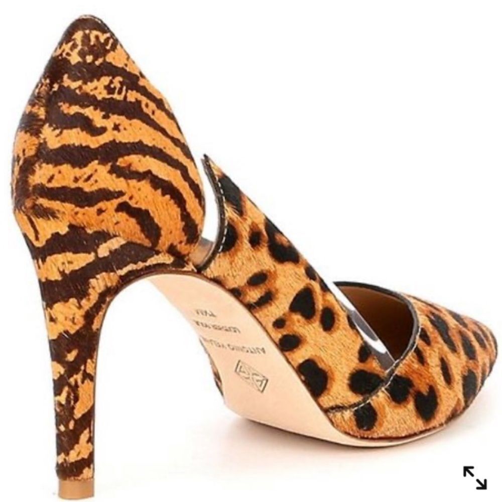 ANTONIO MELANI Carlenie Animal Print Calf Hair 9.5 - Picture 3 of 15